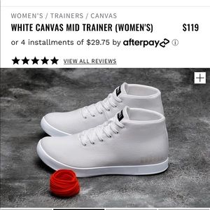 Nobull canvas mid trainers